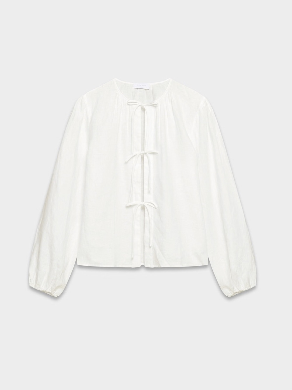 Aritzia Little Moon Tybee Linen Blouse